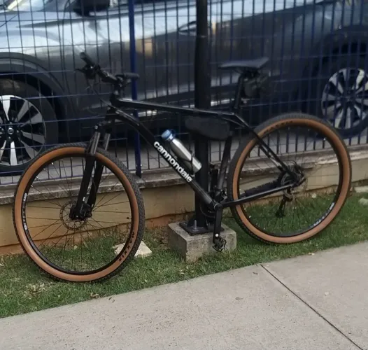 BIKE ARO 29 CANNONDALE TRAIL 7 SUB 2021ALUMINIO - CANNONDALE PRETO GG XL 21