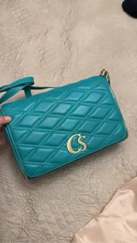 Oportunidade!!! Vendo Bolsa de Ombro Feminina Luxo CS Verde