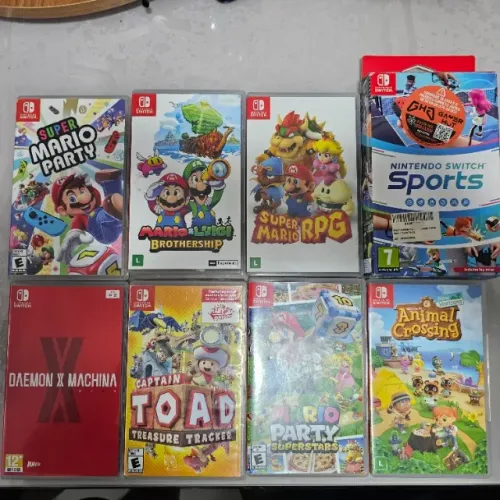 Jogos Nintendo Switch (Valores na descrição)
