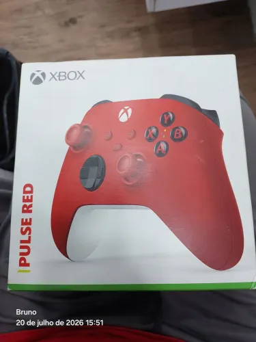 Controle Xbox Vermelho