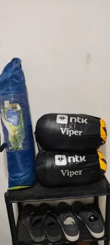 KIT ACAMPAMENTO TENDA COLCHONETE 
