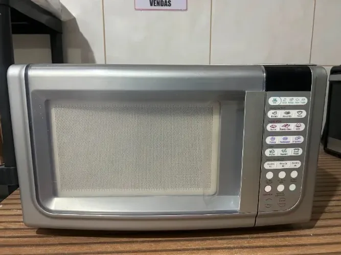 Vendo Microondas Electrolux - Cinza, Entrega e Garantia Inclusas!!!