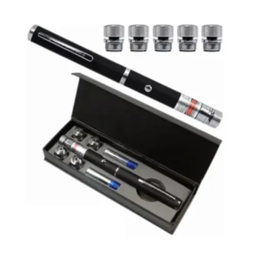 Caneta laser verde 5 em 1