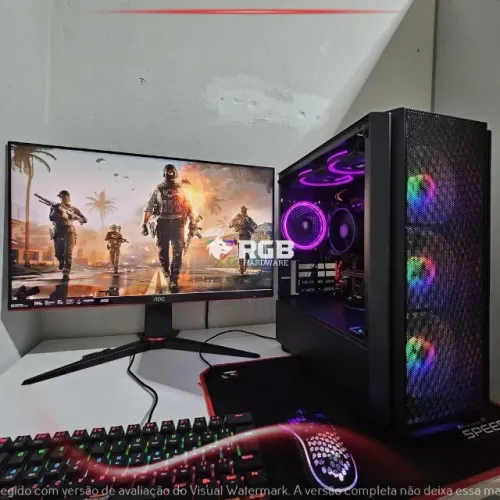 PC Gamer - Ryzen 5 5600G + RX VEGA 7 + DDR4 16GB + SSD 500GB 12X SEM JUROS