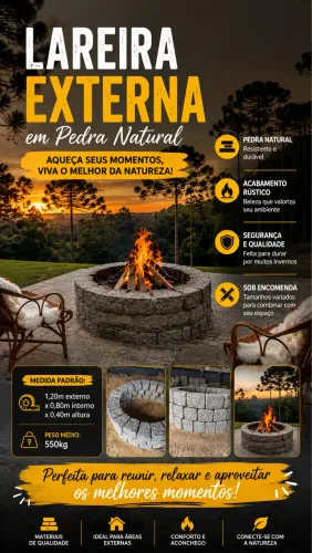 Lareira externa