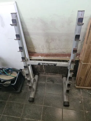 Suporte para barras olímpicas