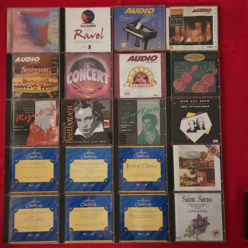 Cds de Músicas Clássicas e Instrumental
