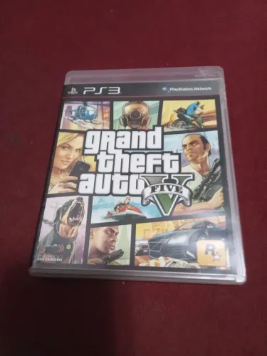 Jogo PlayStation PS3 GTA 5 original mídia física