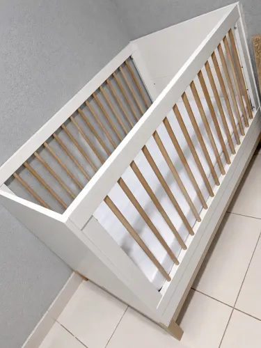 Berço 2 em 1 Americano linha Cozy Quatar 