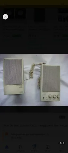 Caixa de som amplificada Creative CS120