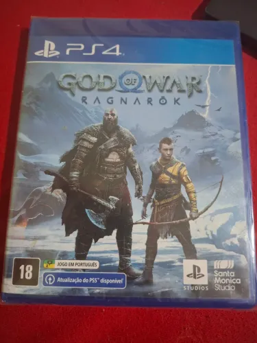 God of War Ragnarök PS4 - Novo e Lacrado (Com Upgrade para PS5)