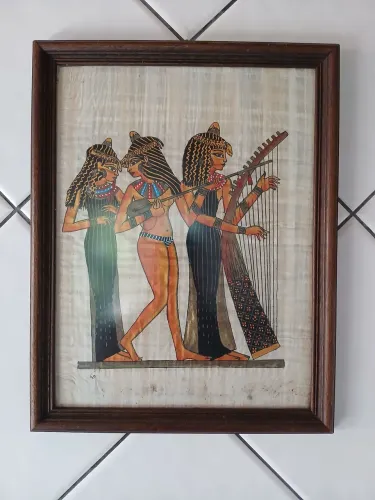 Vende-se quadro egípcio.