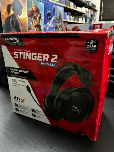 Headset Hyperx Stinger 2 Wireless - Novo