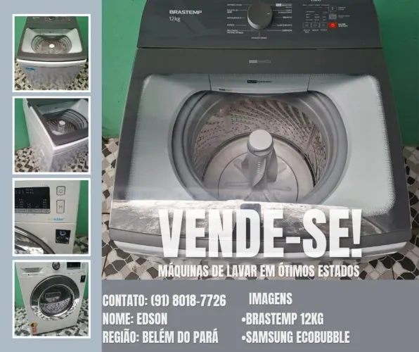 Máquina de lavar roupa