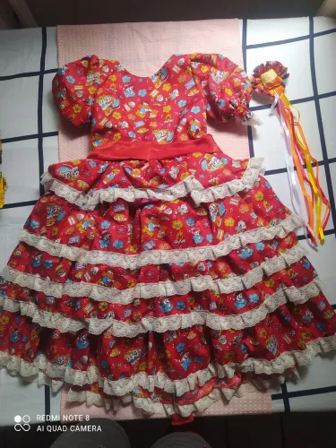 Vestido de quadrilha 