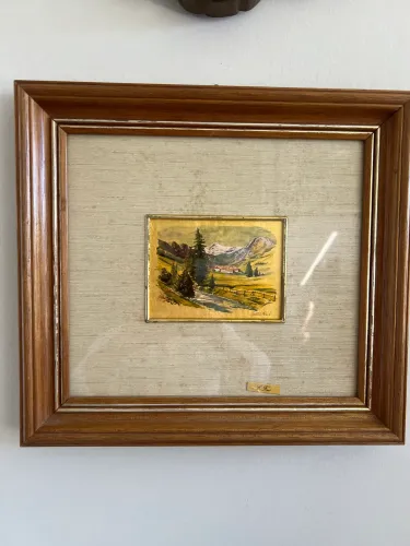 Quadro italiano vintage década 50/60