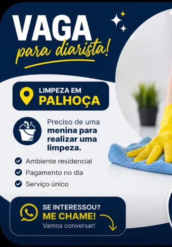 Vaga faxina São José