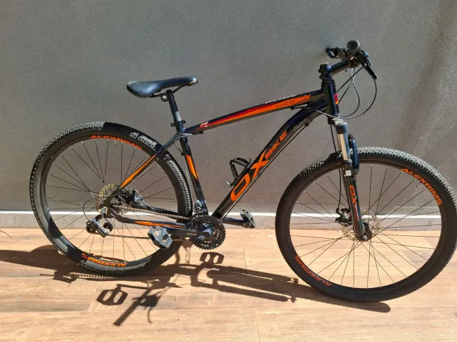 Bicicleta MTB Aro 29 OX Bike - 21 Marchas + Bomba Beto + Cadeado BTWIN