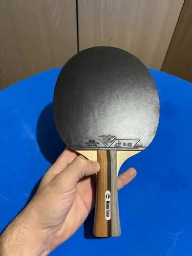 Raquete de Tênis de Mesa / PING PONG ITTF + Raqueteira