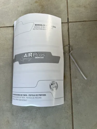 Pistola de pintura pulverização air Plus 700w marca schulz 127 volts