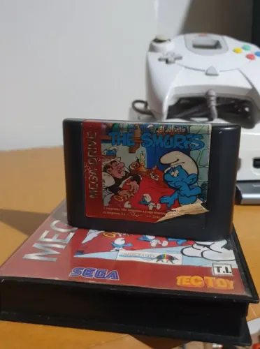 Jogo The Smurfs Sega Mega Drive