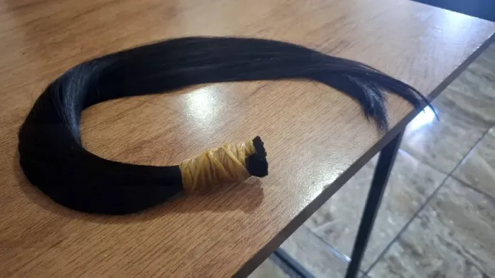 Cabelo humano vietnamita liso castanho