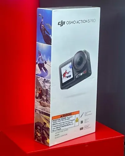 DJI Camera Osmo Action 5 Pro - Adventure Combo - Produto Novo e Lacrado