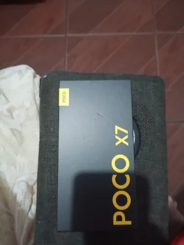 Poco x7 novo na caixa nota fiscal