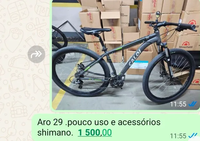Bicicleta aro 29 caloi