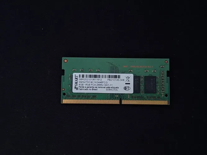 Memória RAM 8GB DDR4 2666MHz Smart (Original Dell)