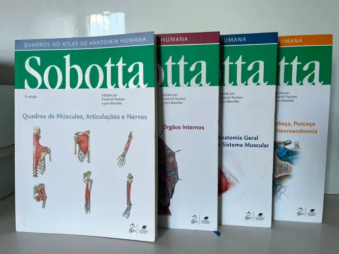 Coleção sobotta anatomia Medicina