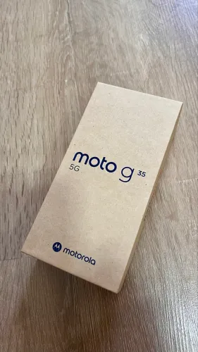 Moto G 35 256GB cinza
