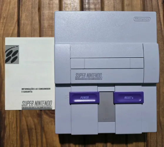 Super Nintendo SNES Serial Batendo - Playtronic Impecável