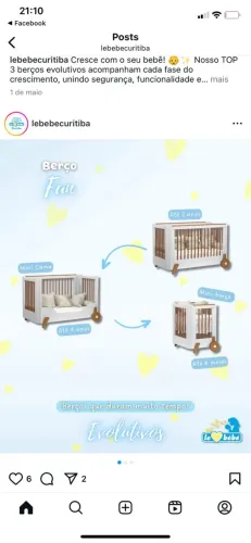 Berço 3 em 1
