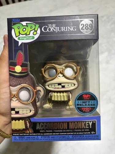 Funko Pop Accordion Monkey NFT 289