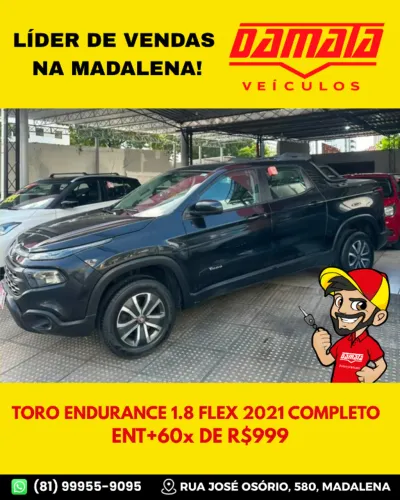 Fiat Toro Endurence 1.8 16V Flex Aut. 2021