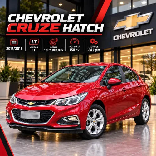 Chevrolet Cruze Sport LT 1.4 16V TB Flex 5P Aut. 2018