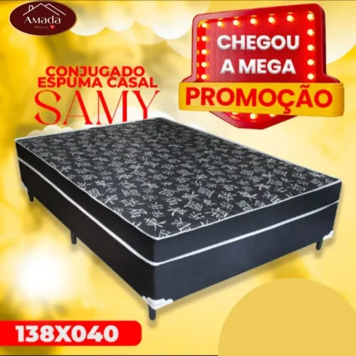 Box conjugado  casal espuma  , à pronta entrega 