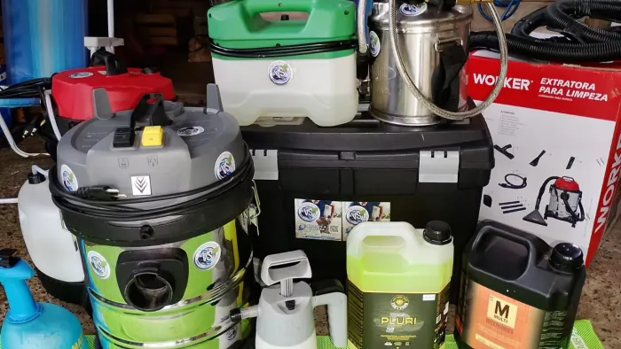 Vendo empresa de Higienização impermeabilização de estofados com TDS equipamentos.