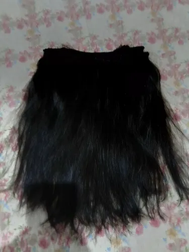 5 telas cabelo humano 40 cm