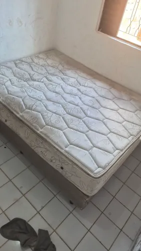 Cama casal molas ensacadas com base