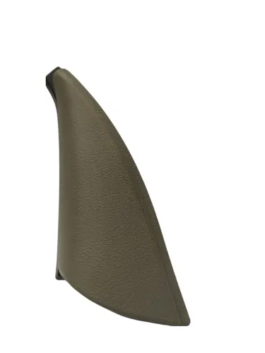 Moldura Do Retrovisor Esquerdo Do Renault Symbol 09 A 2013 Cinza