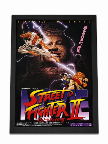 Quadro Vintage Street Fighter II The Movie (1994)