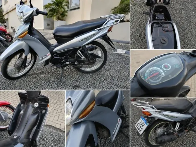 Yamaha Crypton T115 - 2010 (Cinza)