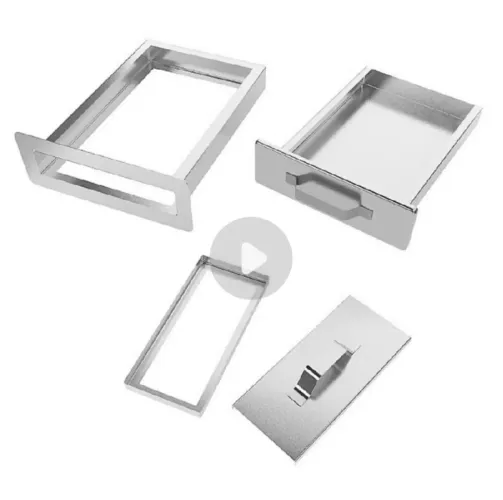 Gaveta cinzeiro para churrasqueira inox nova