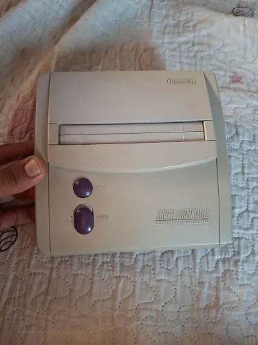 Super nintendo beby com defeito no audio
