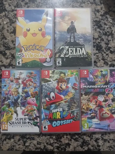Lote jogos switch original