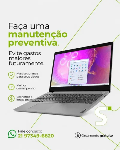 Manutenção de Computadores e Notebooks