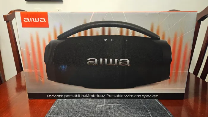 Caixa de Som portátil Aiwa 900w pmpo
