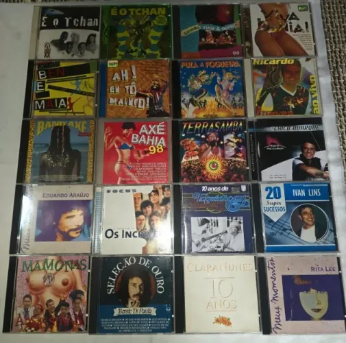 CDs Musicais Nacionais Raros - oportunidade para colecionador
